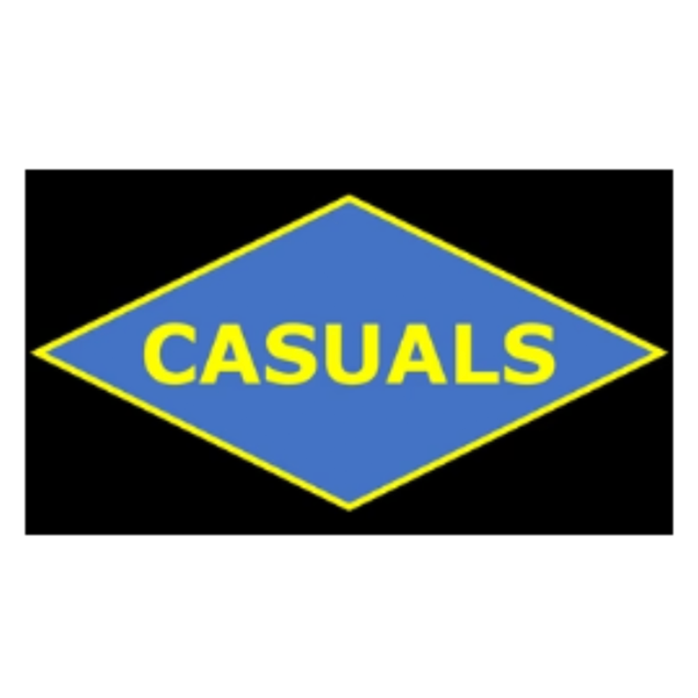 Blue Casuals Diamond Flag Double Sided