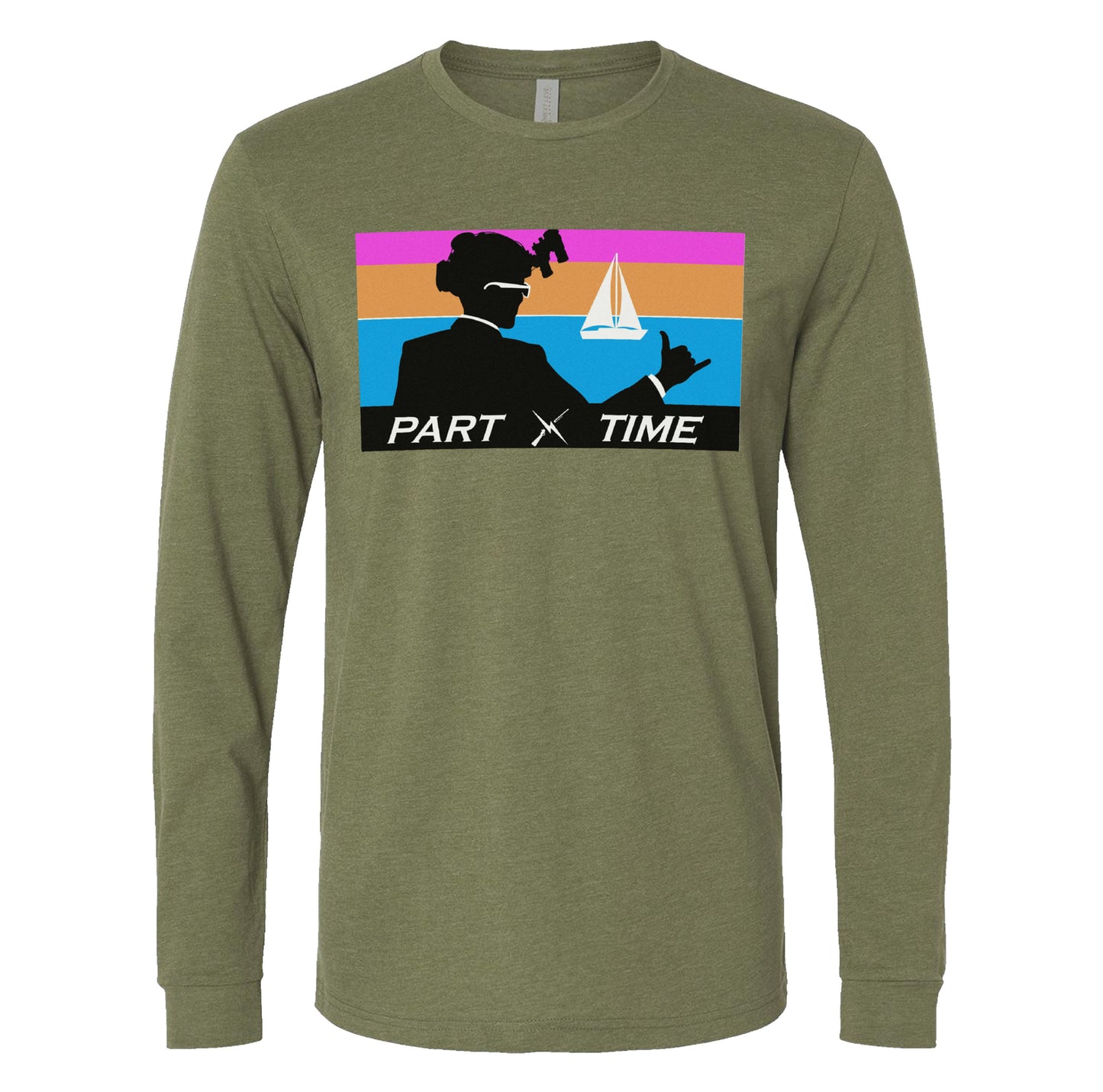 Part Time Retro Long Sleeve Shirt
