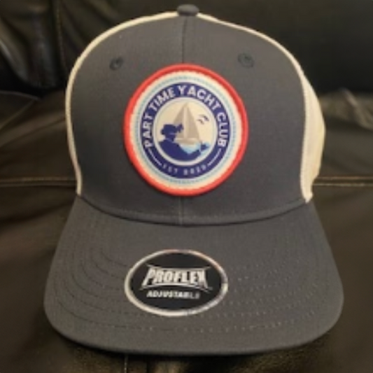 Blue Part Time Trucker Hat