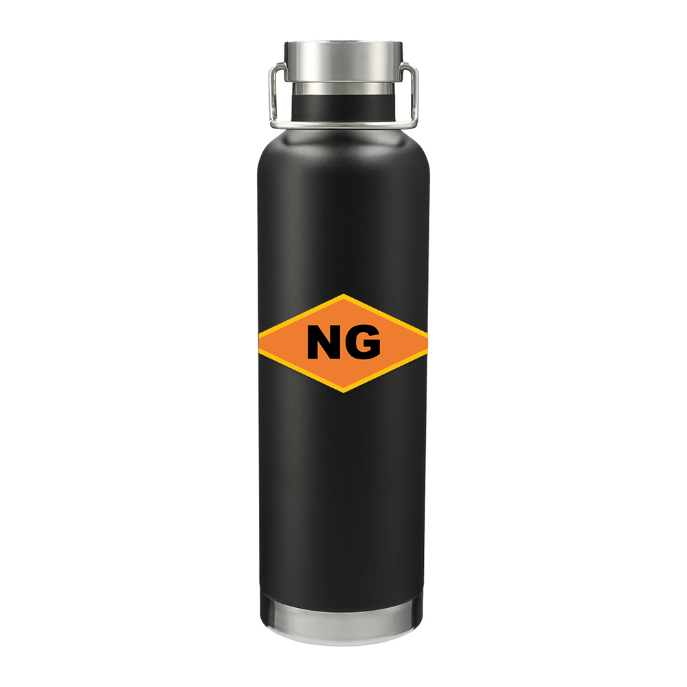 Orange NG Diamond Black Thor Copper Vacuum Insulated Bottle