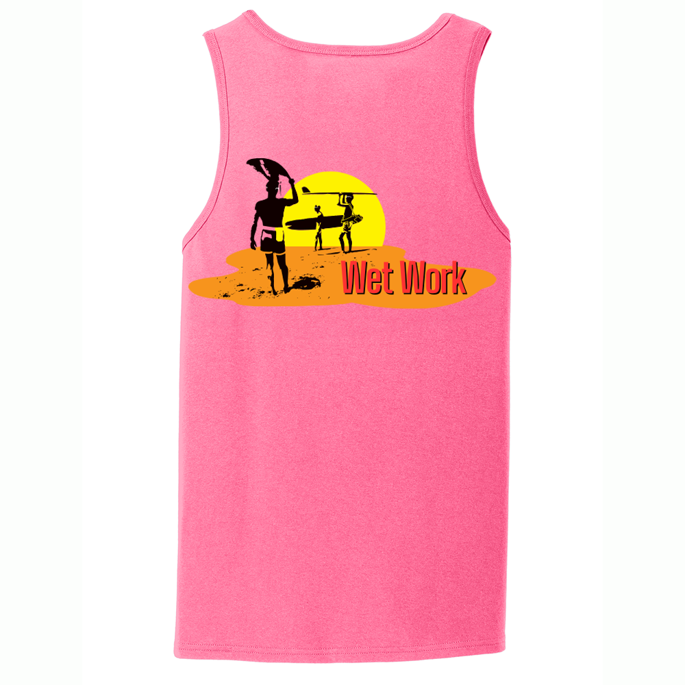 Wet Work Cotton Unisex Tank Top