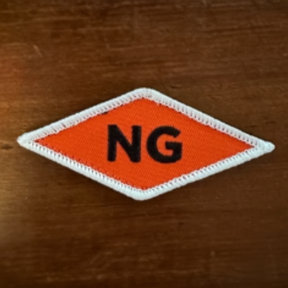 Orange NG Diamond Patch