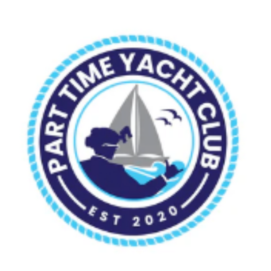 Part Time Yacht Club Sticker