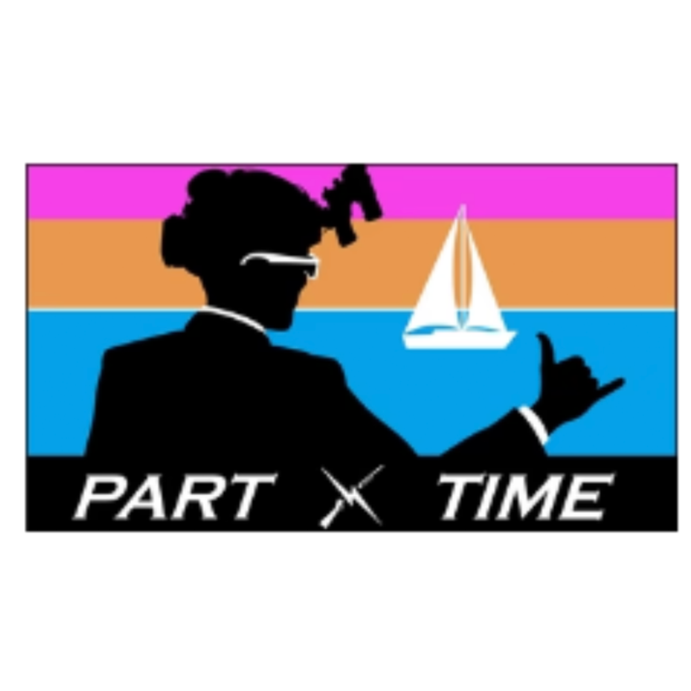 Part Time Sticker